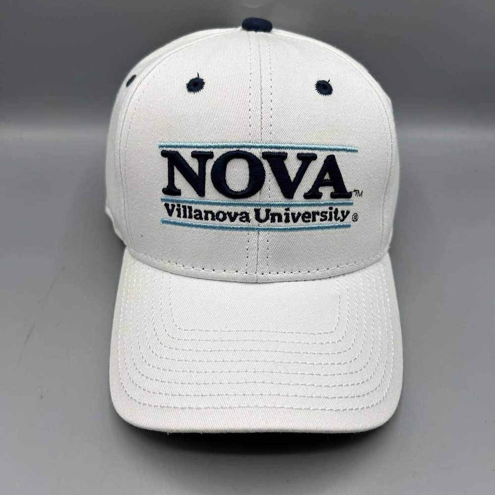 Villanova University Hat Men White Black The Game Snap Back Cap Cotton New